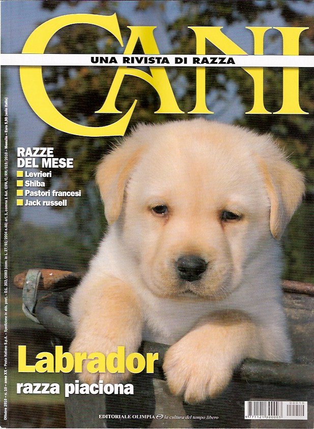 CANI "Una rivista di razza" n° 10/2010